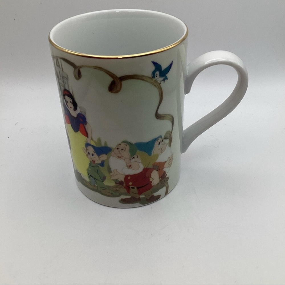 Snow White Coffee Mug cup 1990’s Disney Japan Rare Vintage